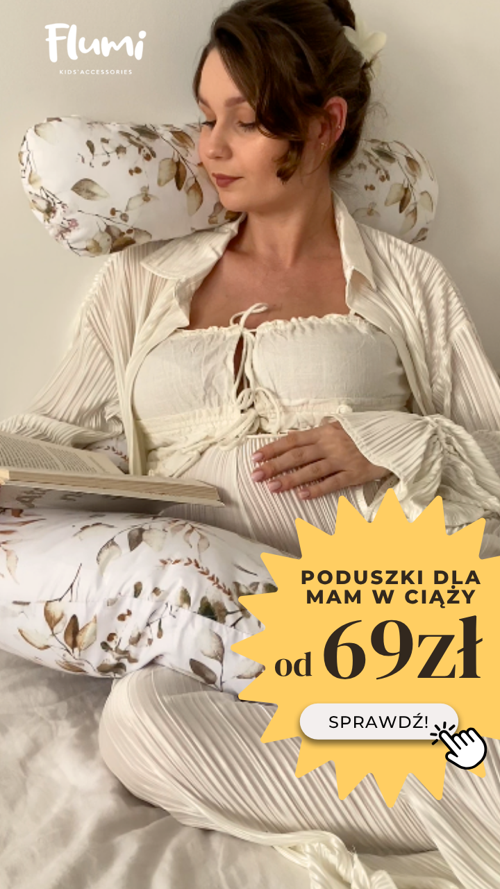 BLACK DAYS poduszki dla mam w ciąży