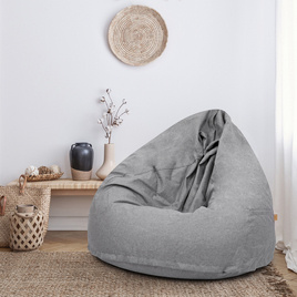 Sako bag pouffe xxl- light grey