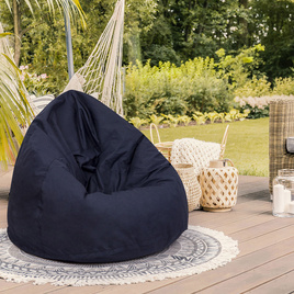 Sako bag pouffe xxl - navy blue