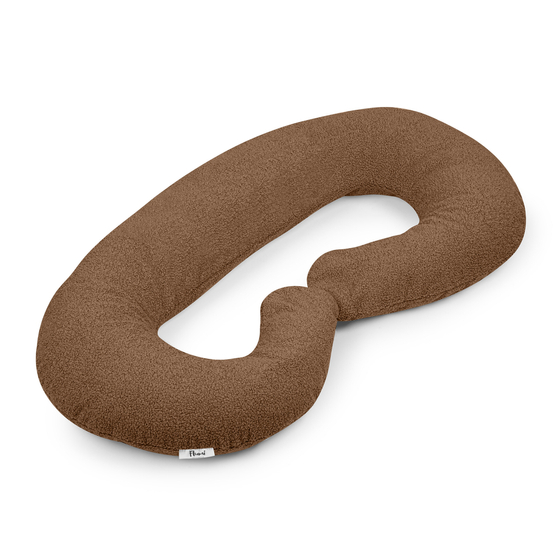 Maternity pillow type C - Teddy collection - brown