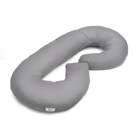 Maternity pillow type C grey