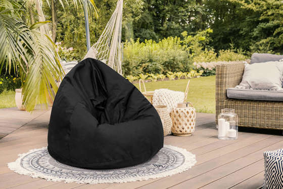 Sako bag pouffe xxl - black