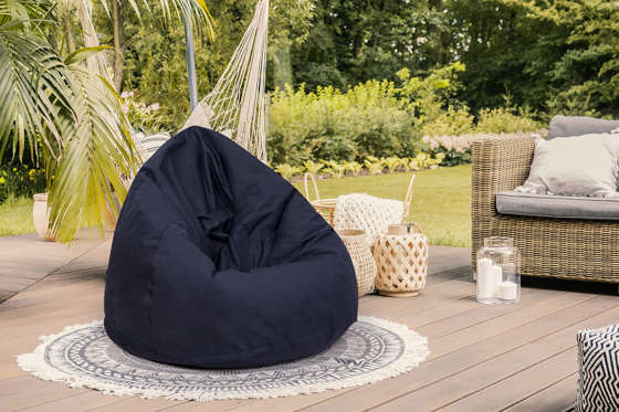 Sako bag pouffe xxl - navy blue