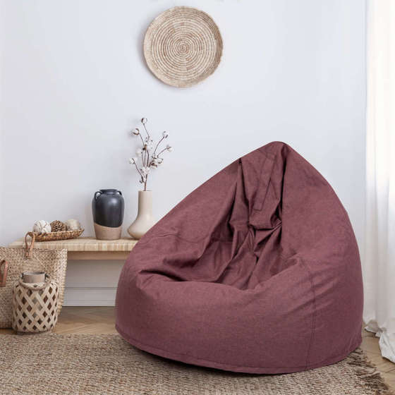 Sako bag pouffe xxl- purple