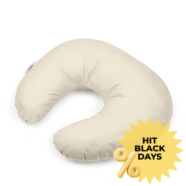 Poduszka rogal do karmienia - beżowy