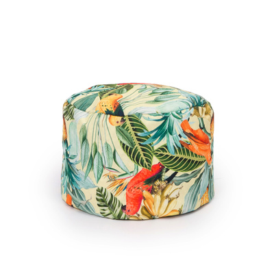 Sako bag pouffe xxl - parrots