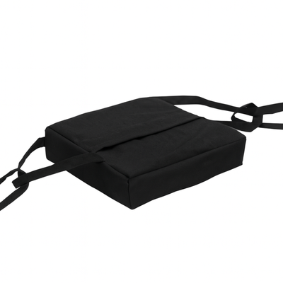 Fütterungskissen - rosa mit weißen Tupfen