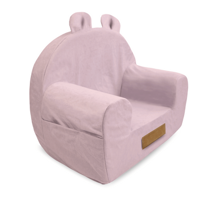 Personalisierte Schaumstoff Sessel für Kinder Pulver rosa