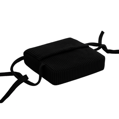 Fütterungskissen - rosa mit weißen Tupfen