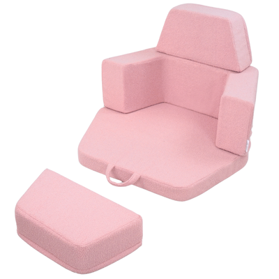 Personalized kids' foldable couch - beige