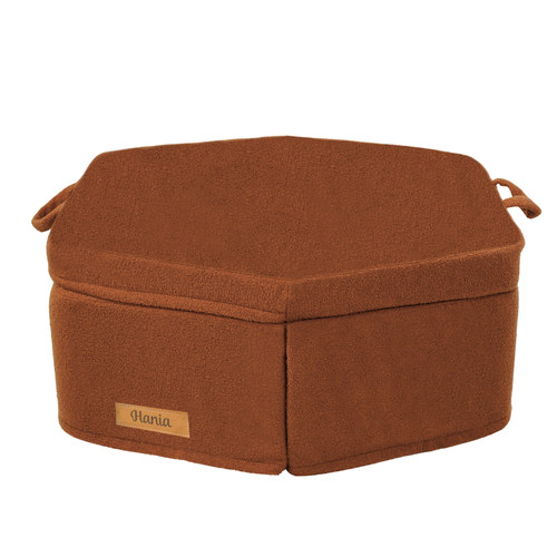 Personalized kids' foldable couch - beige