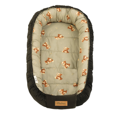 Personalized kids' foldable couch - beige