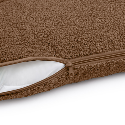 Umstandskissen Typ C - Teddy Kollektion - braun