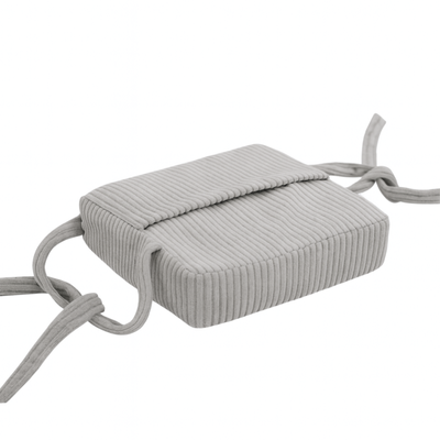 Fütterungskissen - rosa mit weißen Tupfen