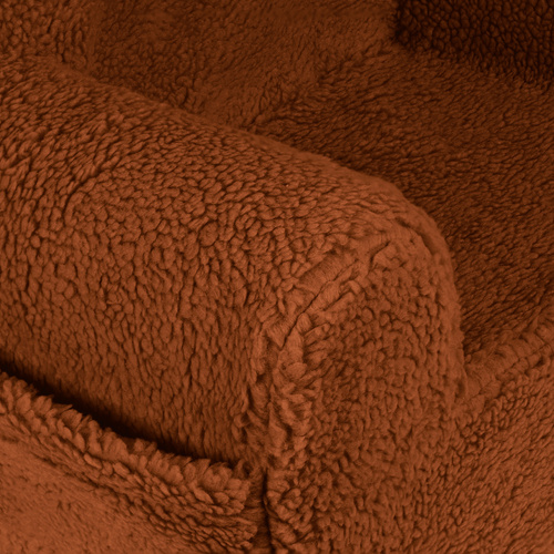 Personalisierter Schaumstoffsessel für Kinder Schoko-Teddy