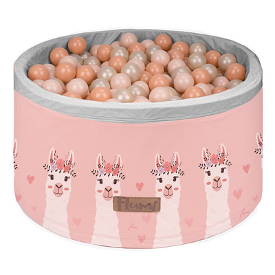  Personalisierte Bällebad Baby Bällepool Kinder mit 200 Bällebad Bälle Lamas