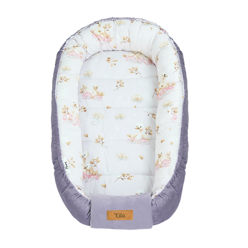 Personalized kids' foldable couch - beige