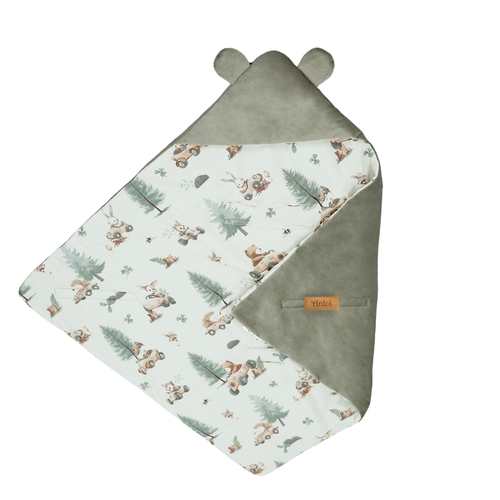 Personalized kids' foldable couch - beige