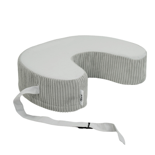 Poduszka FASOLKA do karmienia z pianki - szara