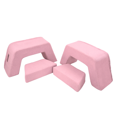 Personalized kids' foldable couch - beige