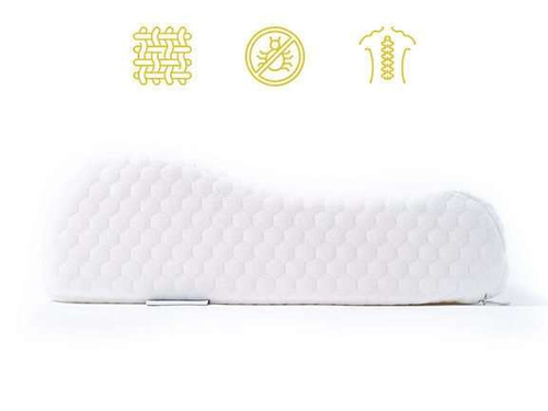 Orthopedic pillow with shape memory 50x30 cm