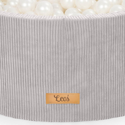 Bällebad Bälle / Grauer Teddy