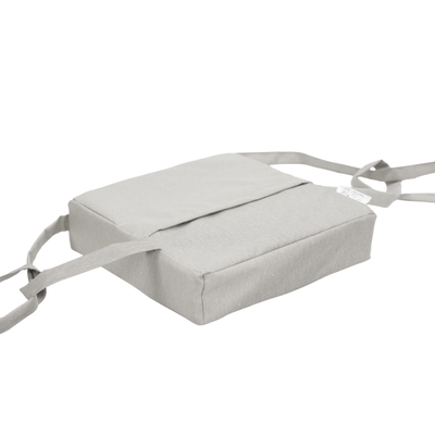 Fütterungskissen - rosa mit weißen Tupfen