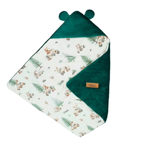 Personalized kids' foldable couch - beige