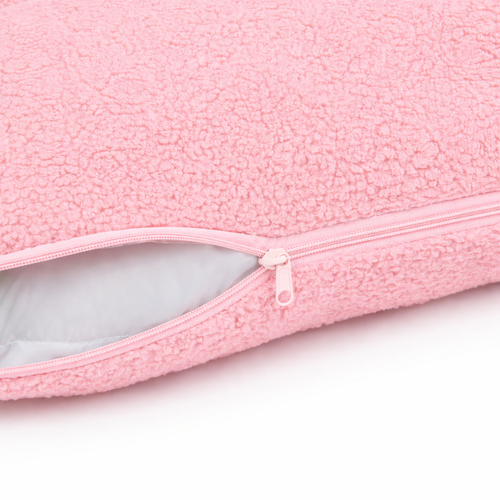 Umstandskissen Typ C - Teddy Kollektion - dunkelbeige