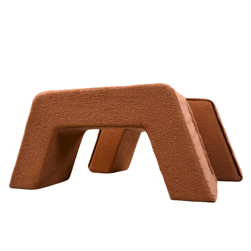 Personalized kids' foldable couch - beige