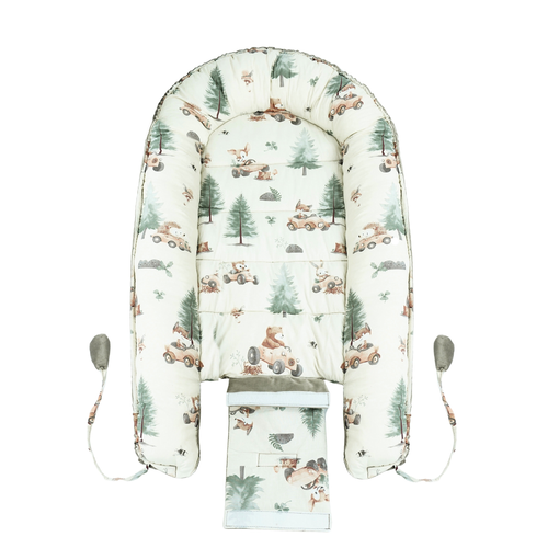 Personalized kids' foldable couch - beige