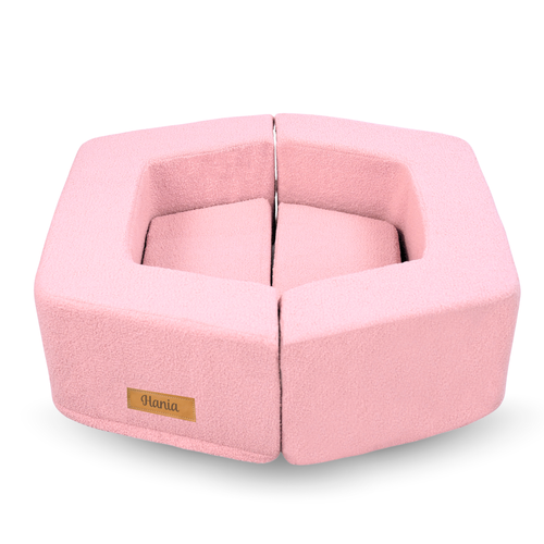 Personalized kids' foldable couch - beige