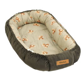 Kokon niemowlęcy Flumi dwustronne gniazdko dla dzieci