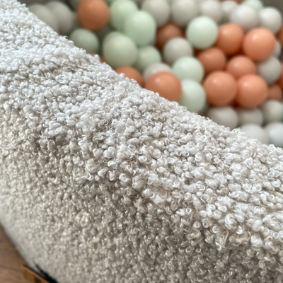  Personalisierte Bällebad Baby Bällepool Kinder mit 200 Bällebad Bälle / Grauer Teddy