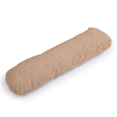 Umstandskissen Typ C - Teddy Kollektion - dunkelbeige