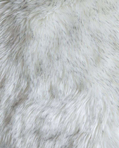 Włochaty dywanik ze sztucznej skóry 60x120 Szary