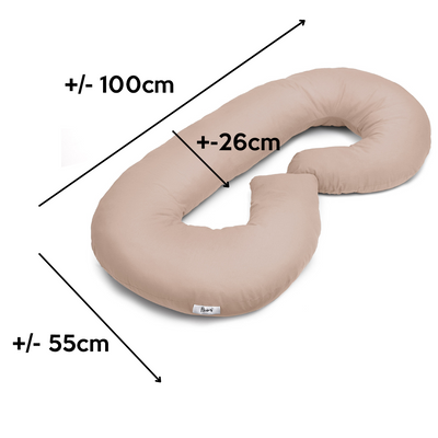 Maternity pillow type C beige