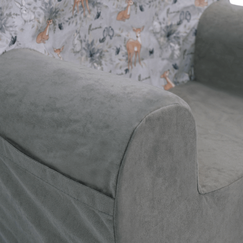 Personalisierter Schaumstoffsessel für Kinder Rehe