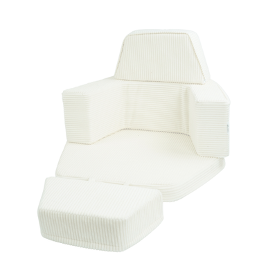 Personalized kids' foldable couch - beige