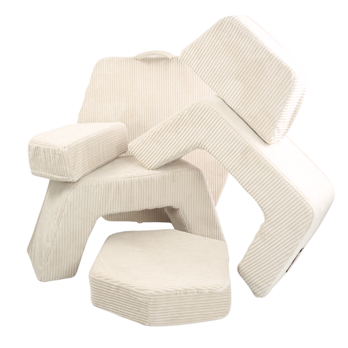 Personalisierter faltbarer Kinder - beige