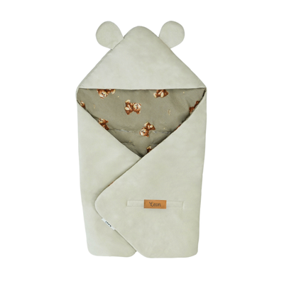 Personalized kids' foldable couch - beige