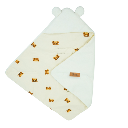 Personalisierter faltbarer Kinder - beige