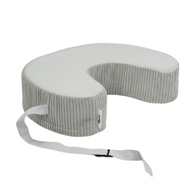 Poduszka FASOLKA do karmienia z pianki - szara 