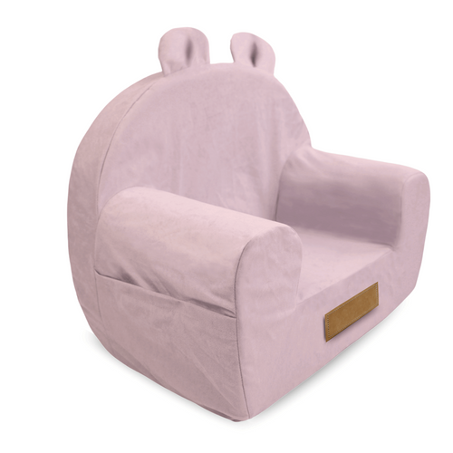 Personalisierte Schaumstoff Sessel für Kinder Pulver rosa