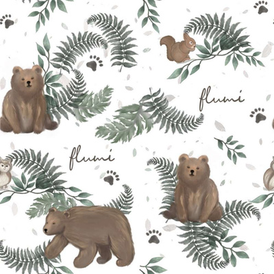  Personalisierte Bällebad Baby Bällepool Kinder 90x40cm mit 200 Bällebad Bälle Weiß + Bären