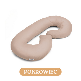 Pokrowiec na poduszkę ciążową TYP C BEŻOWA