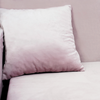 Personalized kids' foldable couch powder pink