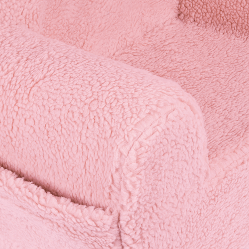 Personalisierter Schaumstoffsessel für Kinder beige Stoff Kord