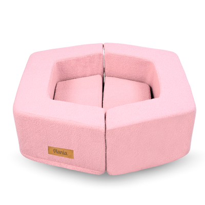 Personalized kids' foldable couch - beige