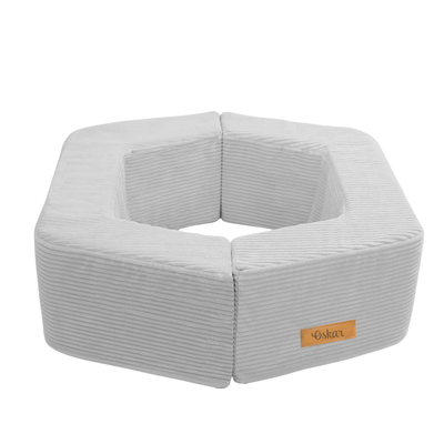 Personalized kids' foldable couch - beige